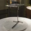 Flamingo Marble Accent Table with Steel Base - Variation Available